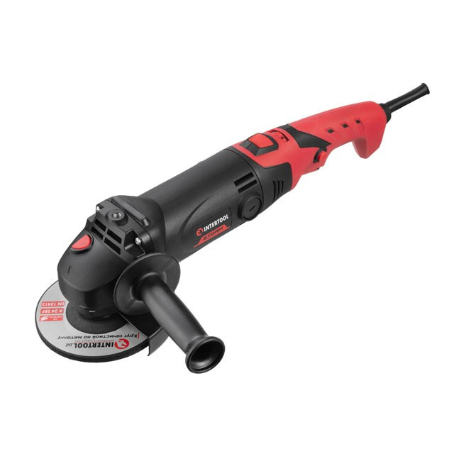 Шліфмашина INTERTOOL WT-0225,Кутова шліфувальна машина (КШМ),Болгарка,Шліфмашина кутова 1200Вт