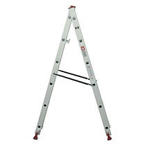 Драбина-платформа алюмінієва багатофункціональна, драбина на 5 положень INTERTOOL LT-0027, фото 5