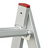 Драбина-платформа алюмінієва багатофункціональна, драбина на 5 положень INTERTOOL LT-0027, фото 7