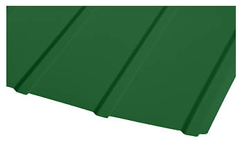 Профнастил стіновий ПС-8, Колір RAL 6002 Листяно-зелений (глянець).