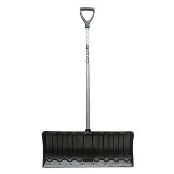 Лопата для прибирання снігу 620 * 280мм з ручкою 970 мм INTERTOOL FT-2090 Лопата для снігу