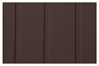 Профнастил стіновий ПС-8, RAL 8017 Колір Шоколадно-коричневий (глянець)., фото 2
