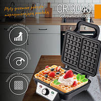 Вафельниця для бельгійських вафель CAMRY CR 3046 З Регулятором