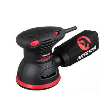 Шліфмашина эксцентрикова 125 мм , 300 Вт, 5000-12000 об/хв INTERTOOL WT-0541