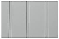 Профнастил стіновий ПС-8, RAL 9006 Колір Біло-алюмінієвий, металік (глянець)., фото 2