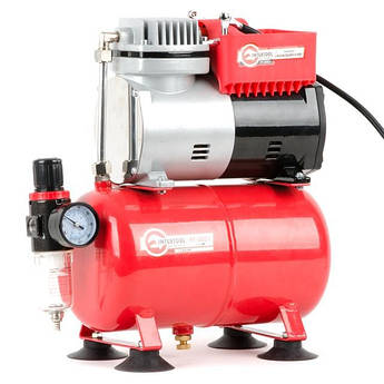 Компресор безмасляний об'ємом 3 л, компресор потужністю 0,3 кВт, компресор INTERTOOL PT-0001