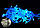 Зовнішня світлодіодна Led гірлянда 200 лампочок пряма (білий) 5мм 20м світло RGB, фото 9