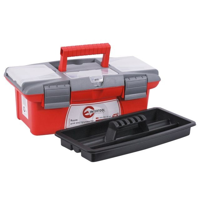 Ящик для інструментів 13" 335*185*130 мм INTERTOOL BX-0413