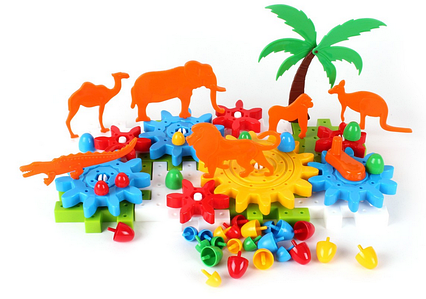 Конструктор "Тварини" 66 деталей (3749)