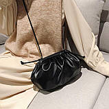 Модная женская сумка клатч черная код 3-472, фото 7