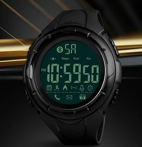 Cпортивний чоловічий годинник Skmei (Скмей) 1326 Black