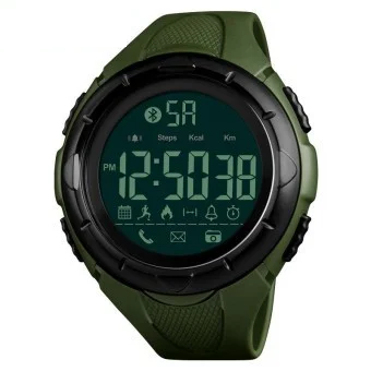 Спортивні чоловічі годинники !Skmei(Скмей) 1326 Army Green, фото 2