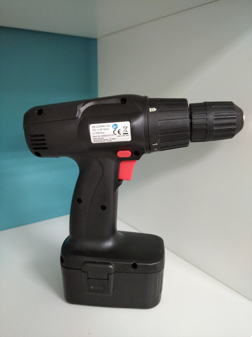 БО Шуруповерт Акумуляторний дриль ZW-CD006A-12V