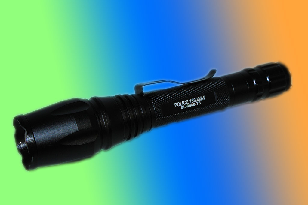 Ліхтар тактичний Police BL-8668-T6 158000W + Кріплення універсальне