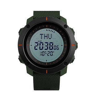 МУЖКІ ГОДИ З КОМПАСОМ SKMEI (СКМЕЙ) 1216 COMPASS Green/