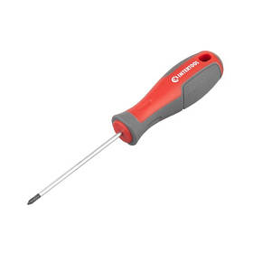 Викрутка хрестова PH0*75 мм, CR-V INTERTOOL VT-3313 pwt