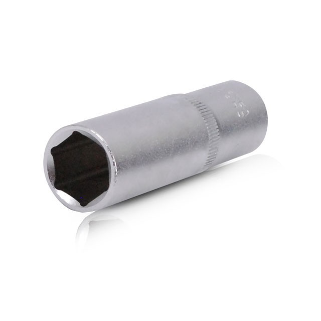 Голівка шестигранна подовжена 1/2" 17мм x 78мм CrV INTERTOOL ET-0117 pwt pwt