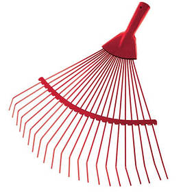 Граблі віялові посилені, 22 круглих прутки INTERTOOL FT-3003 pwtl