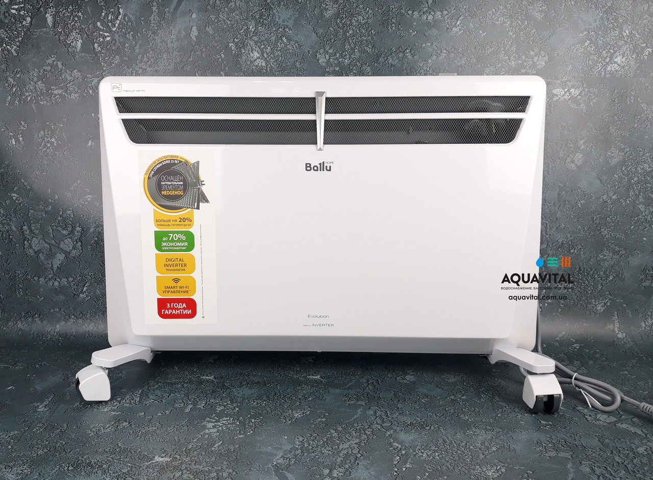 Електричний конвектор Ballu Evolution Digital Inverter BEC/EVI-2000