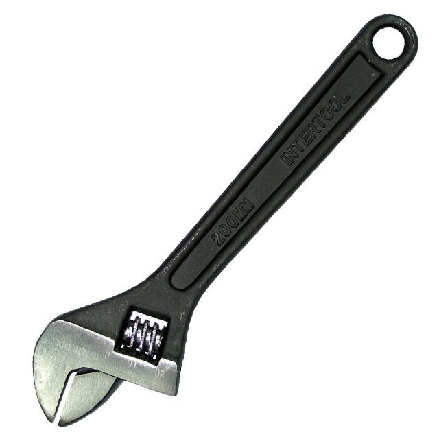 Ключ розвідний INTERTOOL HT-0193 pwt