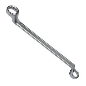 Ключ накидний 6х7 мм, CrV, покриття сатин-хром, PROF DIN3113 INTERTOOL XT-1206 pwtl