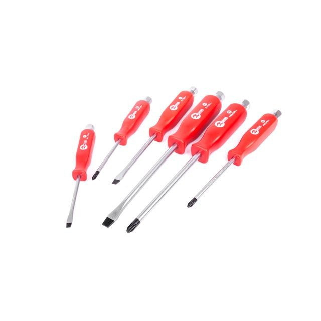 Набір ударних викруток 6 од. INTERTOOL HT-0403 pwtl, фото 1