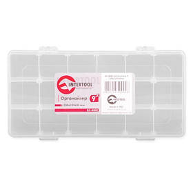 Органайзер 9" 230*125*35мм INTERTOOL BX-4000 pwtl