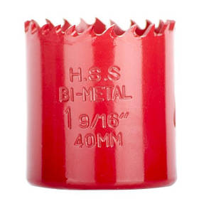 Коронка по металу біметалева 40 мм INTERTOOL SD-5640 pwt