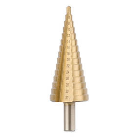 Свердло ступеневу по металу 4-32 мм INTERTOOL SD-5832 pwt
