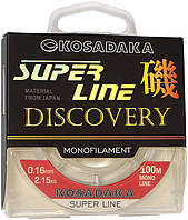 Волосінь Kosadaka Discovery Super Line 100m Ø0,14mm, 1,85 kg