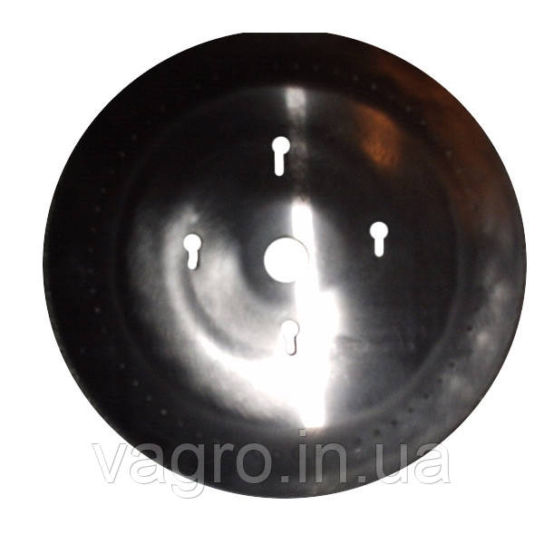 Диск апарата висівного ВЕСТА, ВЕГА (d=2,2; 60 отв.) (h = 0,8 мм) (буряк — сорго) (509.046.4568-05)