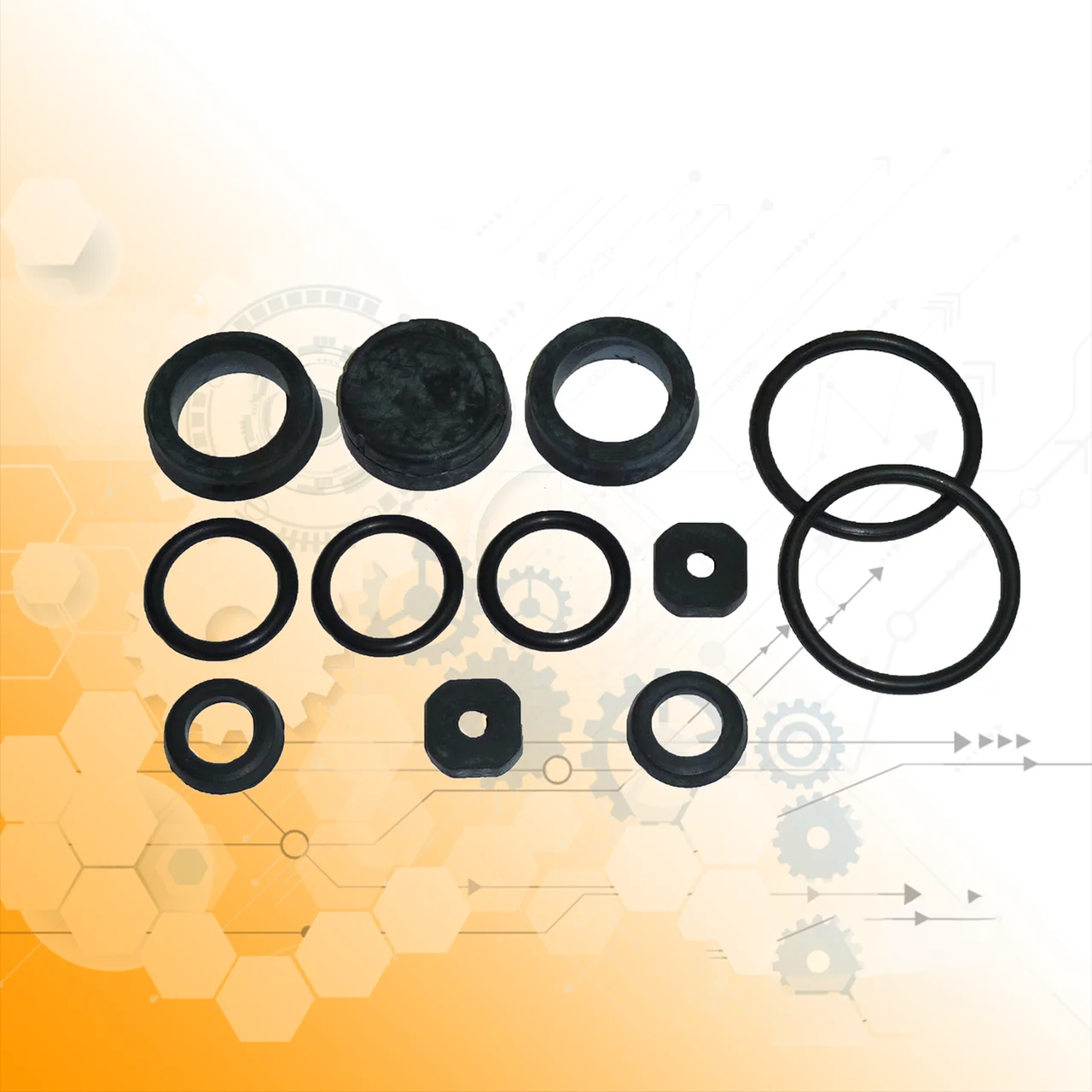 Ремкомплект головного гальмівного циліндра 2-х секц./ГТЦ/ ГАЗ-3307, фото 1