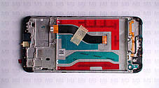 Дисплей з сенсором Samsung А107 Galaxy А10ѕ Black, GH81-17482A, оригінал, без рамки!, фото 4