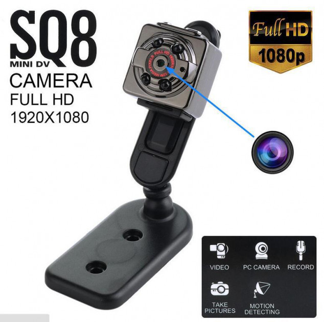 Міні камера SQ8 Full HD з нічним баченням