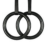 Кільця гімнастичні для кросфіту/гімнастики та шведської стінки з регулюванням пластмасові Profi (MS 1553), фото 5