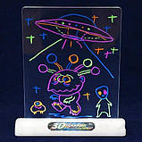 Магічна 3D дошка для малювання; Magic Drawing Board 3D, фото 6