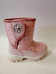 Зимові черевики для дівчинки Weestep 873637216 P рожеві р. 25 останні!