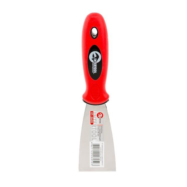 Шпатель из нержавеющей стали 50мм Проф Intertool KT-2605, фото 1