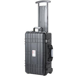 Кейс противоударный на колесах с телескопической ручкой, 559*351*229 мм Intertool BX-0155