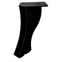 Ножка мебельная Kapsan KAX-0426 h=14,5 cм Черная