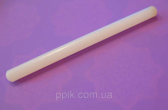 Скалка пластмасова для мастики (довжина 15 см, діам. 1см)