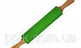 Скалка силіконова з дерев'яними ручками, фото 2