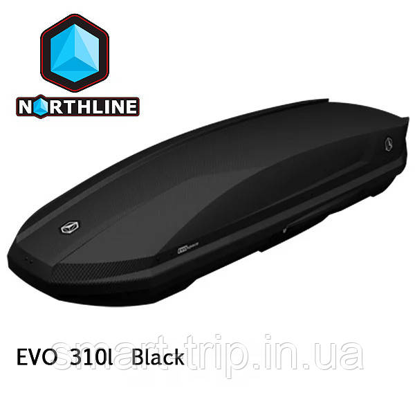 Бокс Northline EVOspace 330 л Black чорний глянець N0719002