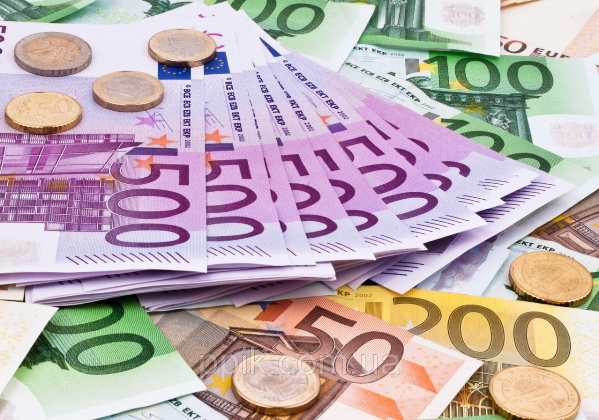 Вафельна картинка гроші "Євро 4"