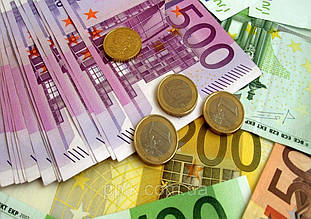 Вафельна картинка гроші "Євро 2"