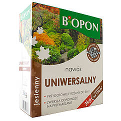 Добриво Biopon осіннє універсальне 3 кг