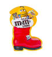 Новогодний подарок конфеты M&M'S & Friends 182г сапог (Нидерланды)