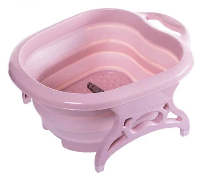 Ванночка масажер для ніг Footbath Massager 00082, рожева