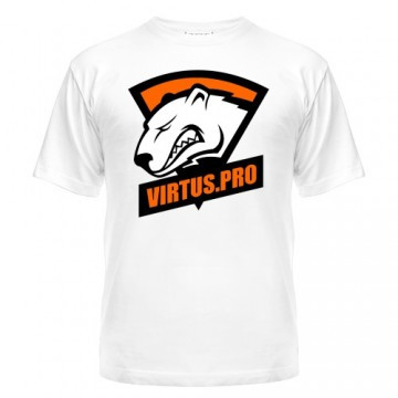 Мужские футболки, прикольные, молодёжные с принтами, Virtus.pro - фото 1 - id-p184334844