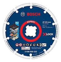 Диск алмазный отрезной по металлу Bosch X-Lock 125x22,23 мм, BOSCH